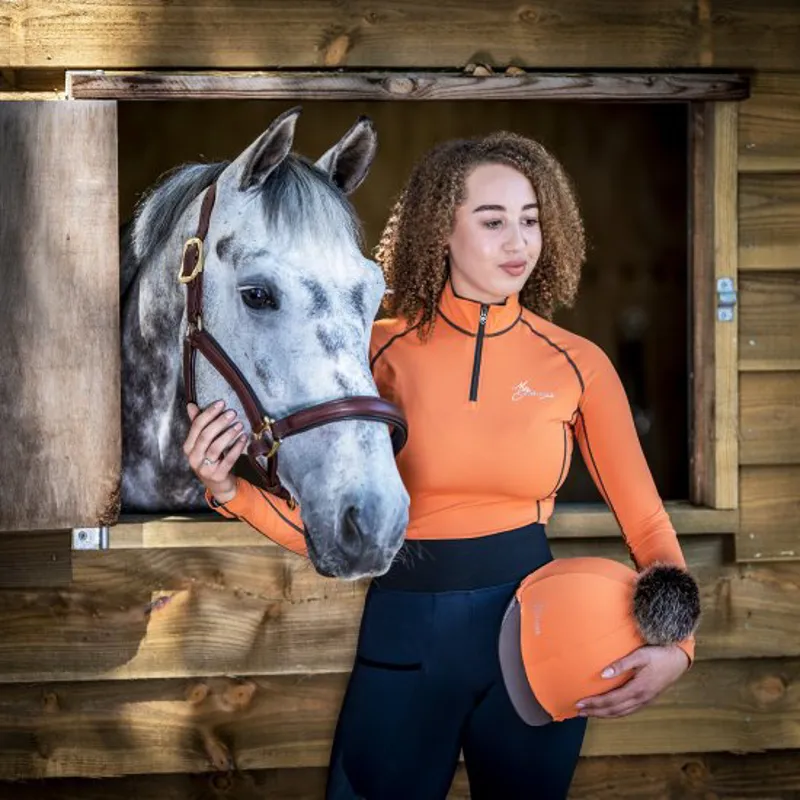 LeMieux Vogue Headcollar And Leadrope - Paprika-1